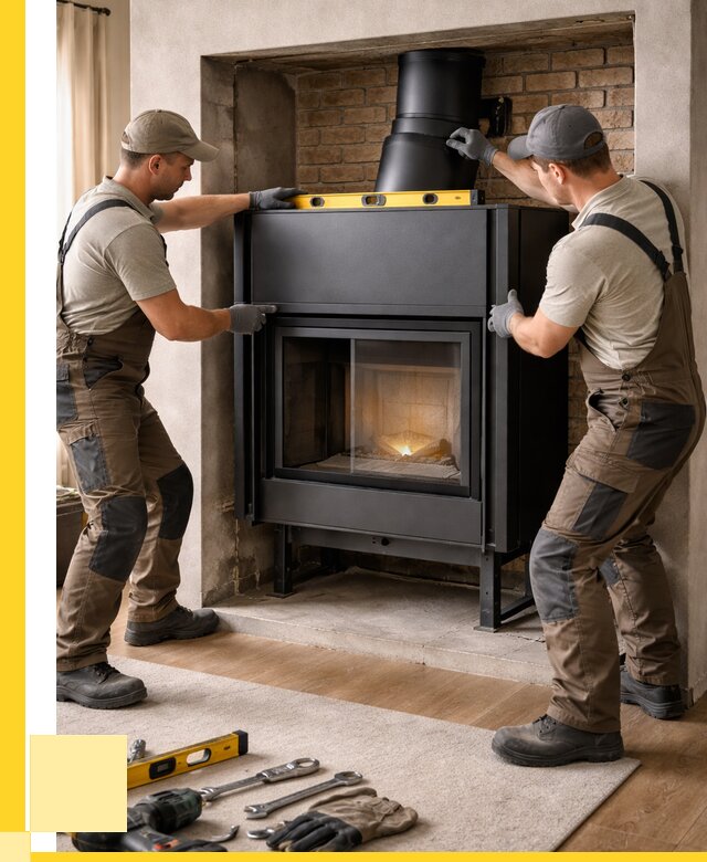 Установка каминных топок в Севастополе под ключ от 18578 р. | ЭриданСев