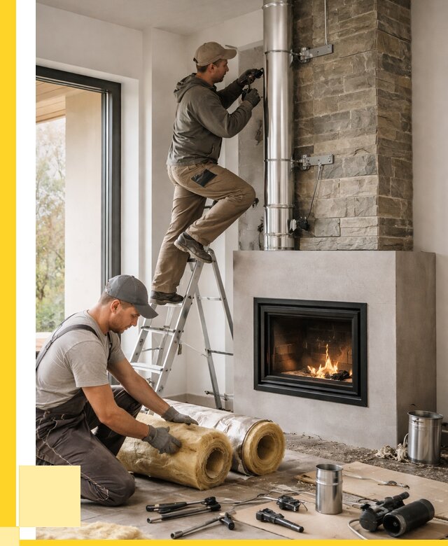 Монтаж дымоходов для каминов в Севастополе от 15482 р. ЭриданСев