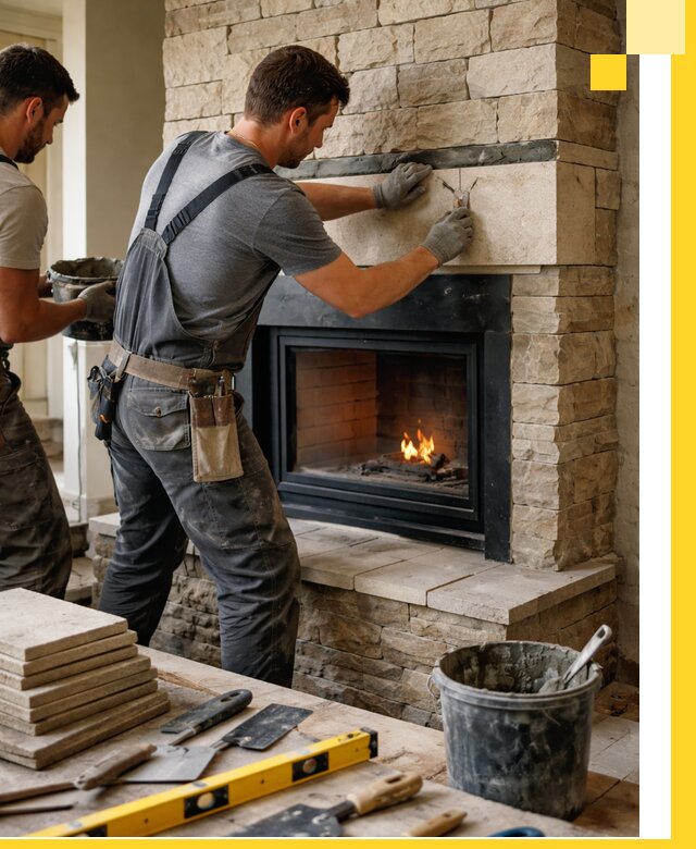 Проектирование и установка открытых каминов в Севастополе