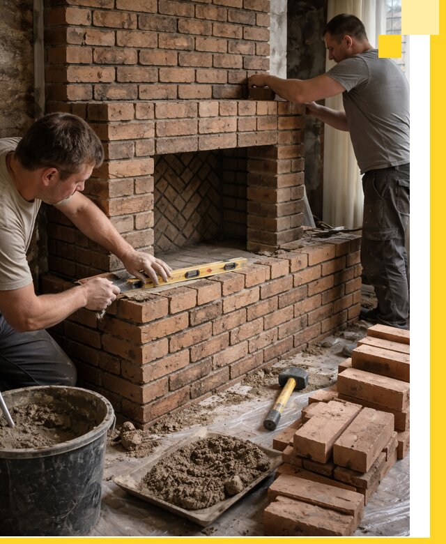 Изготовление и установка кирпичных каминов в Севастополе