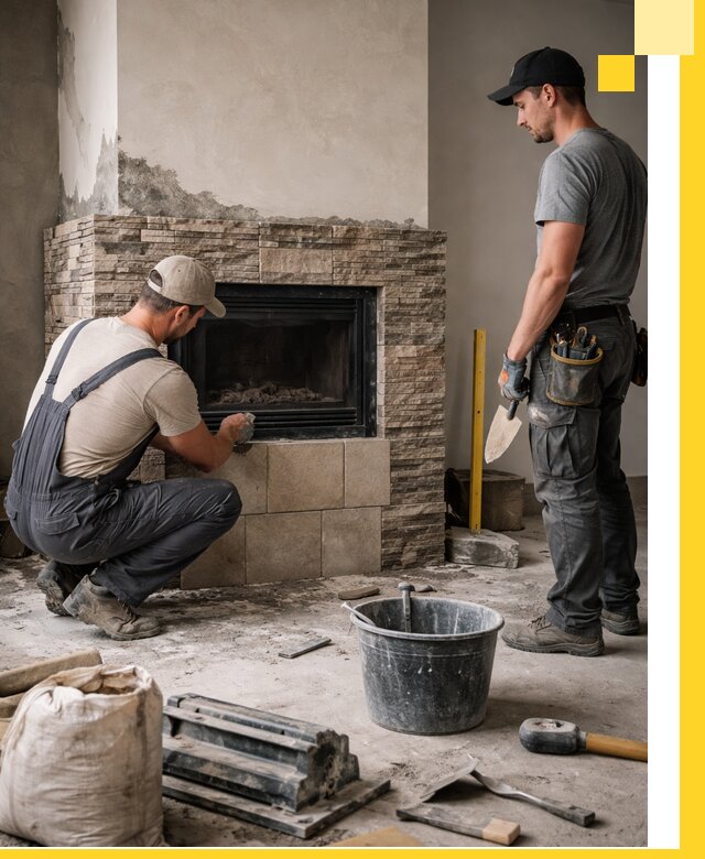 Камины под ключ в Севастополе: проект, изготовление и монтаж