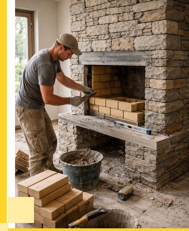 Кладка каминов и камина в Севастополе от 25803 р. ЭриданСев