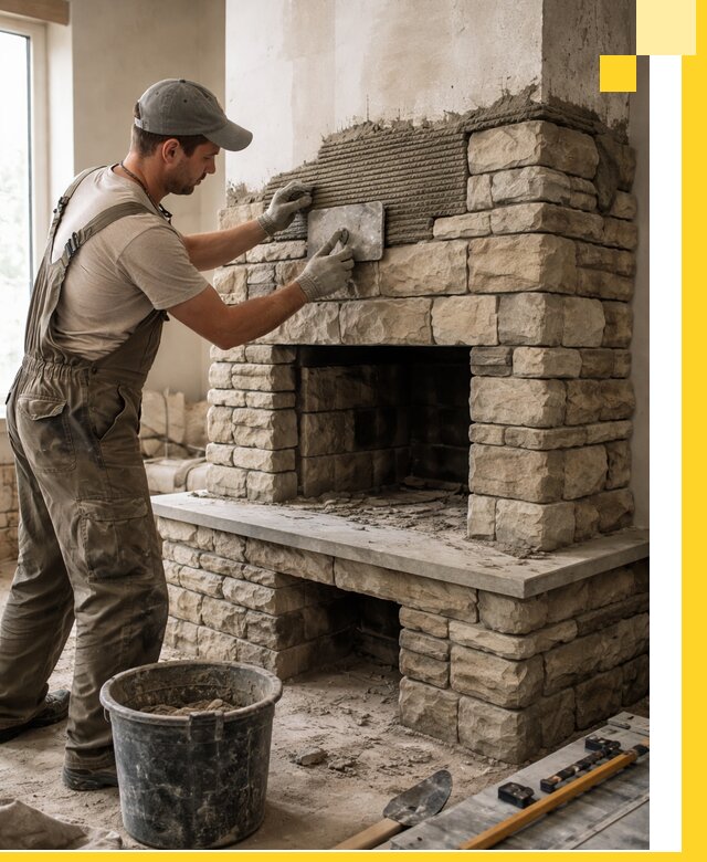 Строительство каминов под ключ в Севастополе от проектирования до монтажа