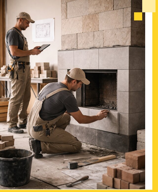 Индивидуальные проекты каминов и каминных систем в Севастополе