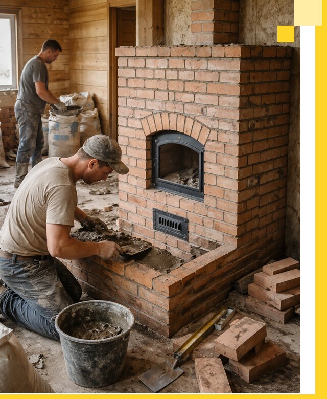 Профессиональное строительство печей в Севастополе под ключ