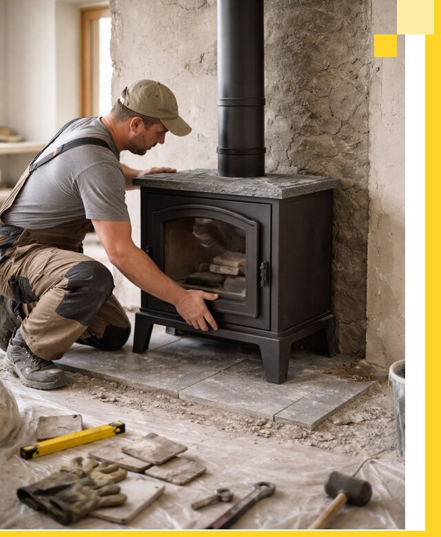 Профессиональный монтаж печей и каминов в Севастополе под ключ