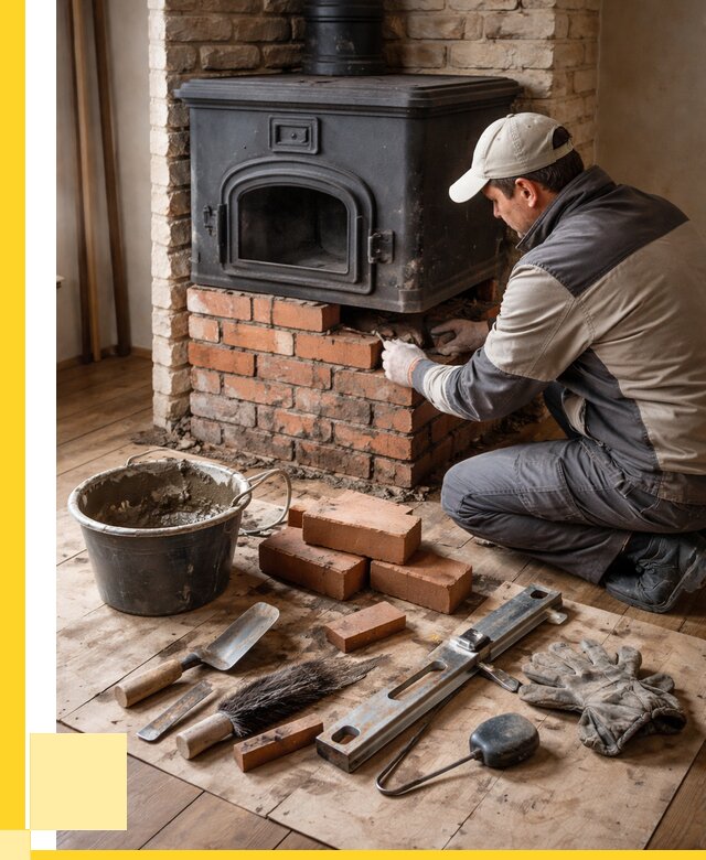 Ремонт печей в Севастополе от 12385 р., услуги печника ЭриданСев