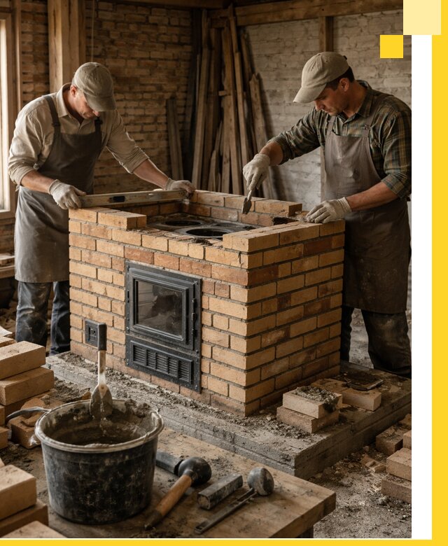 Изготовление и установка варочных печей под ключ в Севастополе