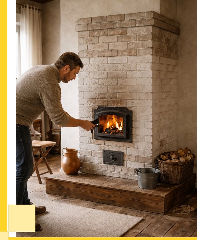 Печь голландка из кирпича в Севастополе от 87729 р. | ЭриданСев