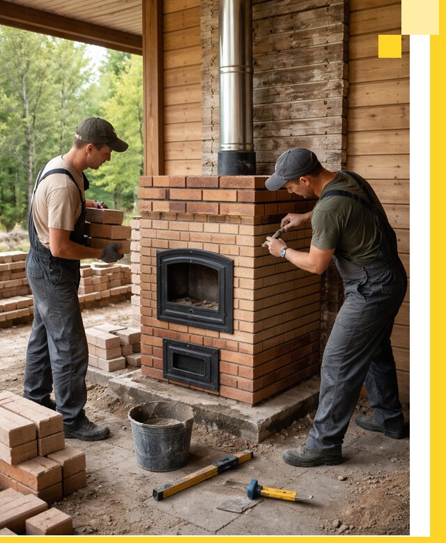 Производство и установка дачных печей под ключ в Севастополе