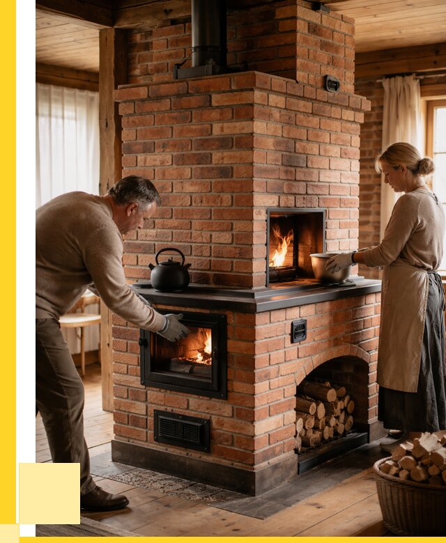 Печи для загородного дома под ключ в Севастополе от 82568 р. | ЭриданСев