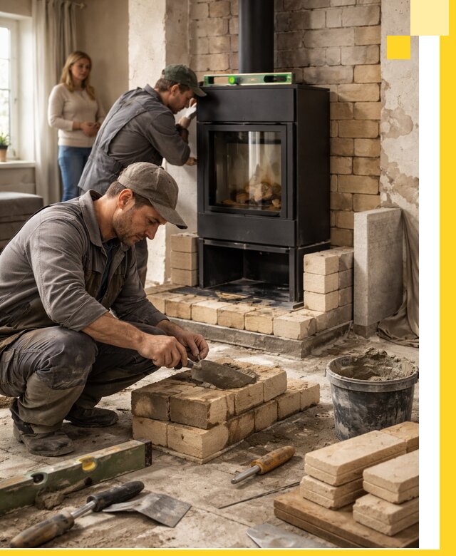 Печи и камины под ключ: проект, установка в Севастополе