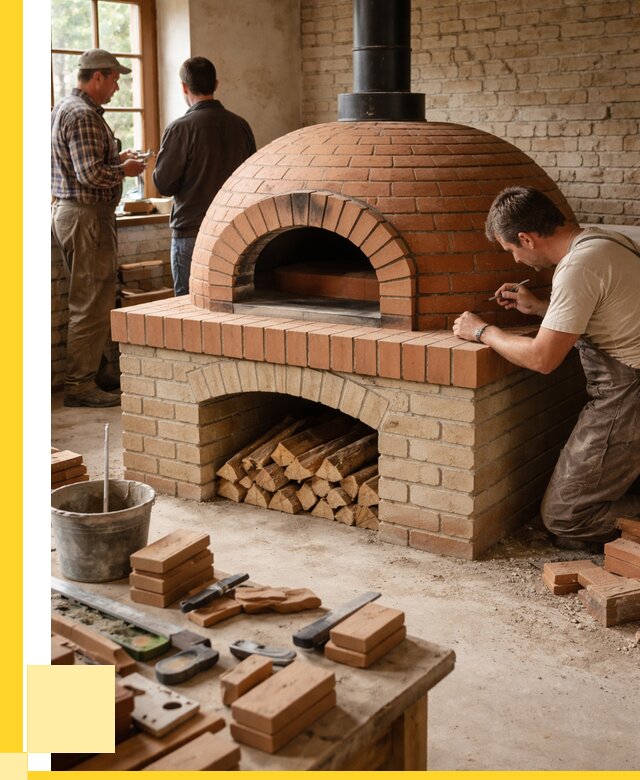 Помпейская печь дровяная для пиццы в Севастополе | ЭриданСев от 206420 р.