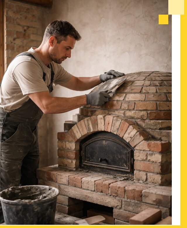 Изготовление и монтаж помпейских печей на заказ в Севастополе