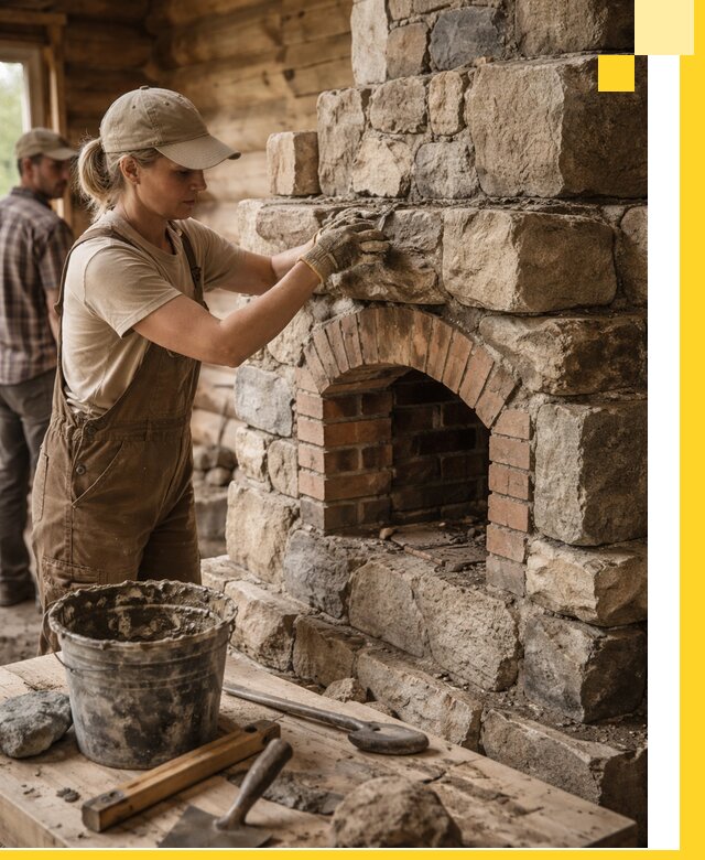 Каменные печи на заказ и монтаж в Севастополе, долговечные решения