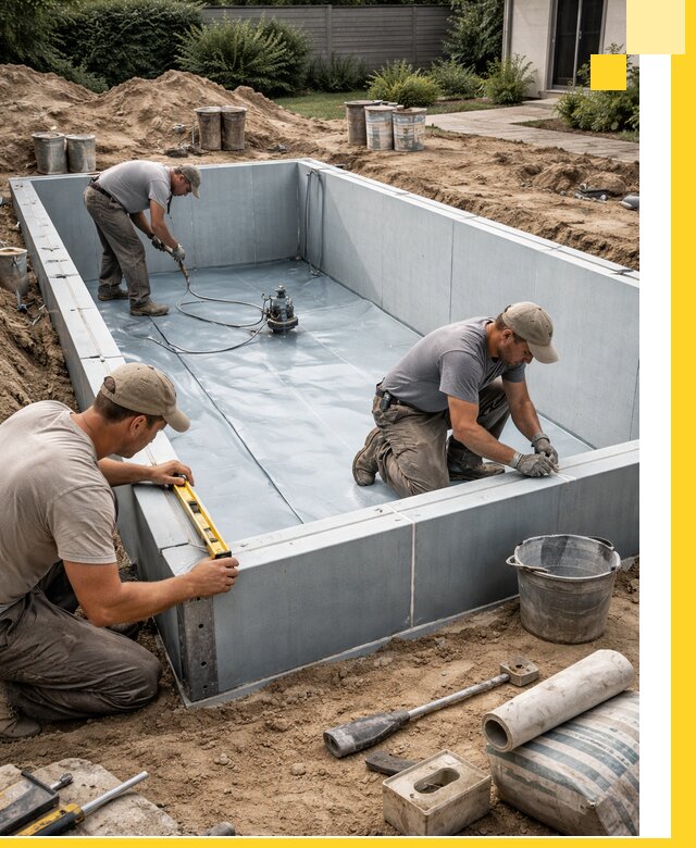 Профессиональный монтаж бассейнов под ключ в Севастополе с гарантией