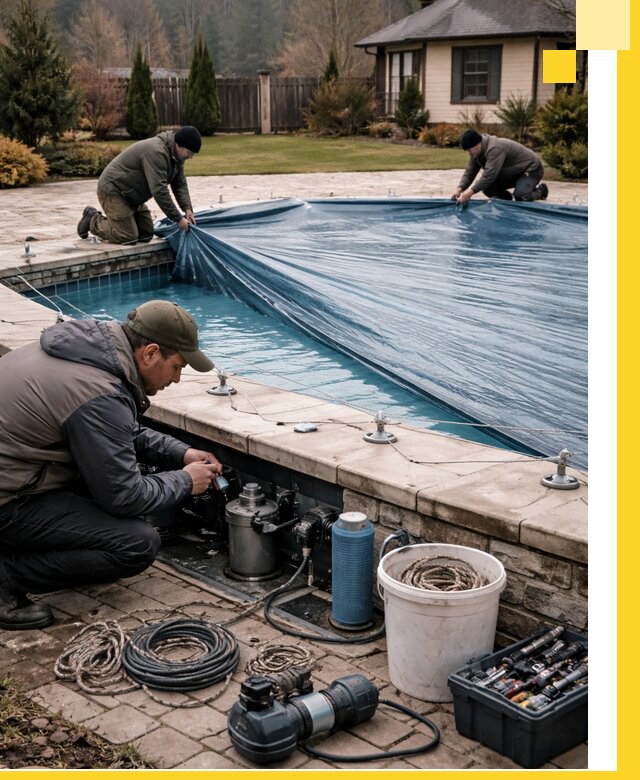 Консервация бассейнов в Севастополе: подготовка к длительному хранению