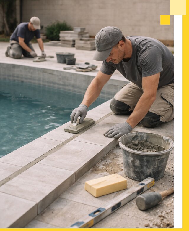 Отделка бассейнов в Севастополе: декоративная отделка и гидроизоляция