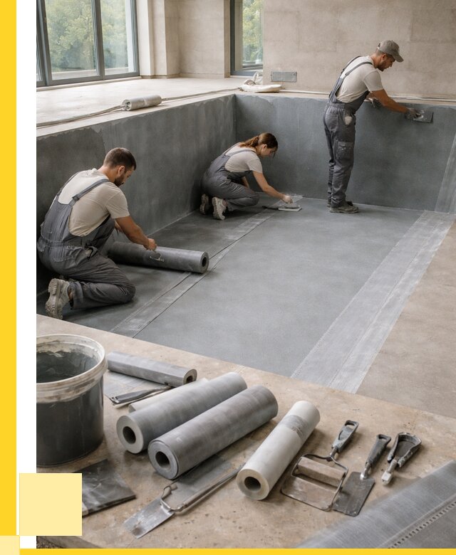 Гидроизоляция бассейнов в Севастополе от 2064 р., ЭриданСев