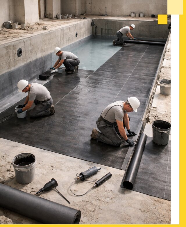 Профессиональная гидроизоляция бассейнов и чаш в Севастополе под ключ