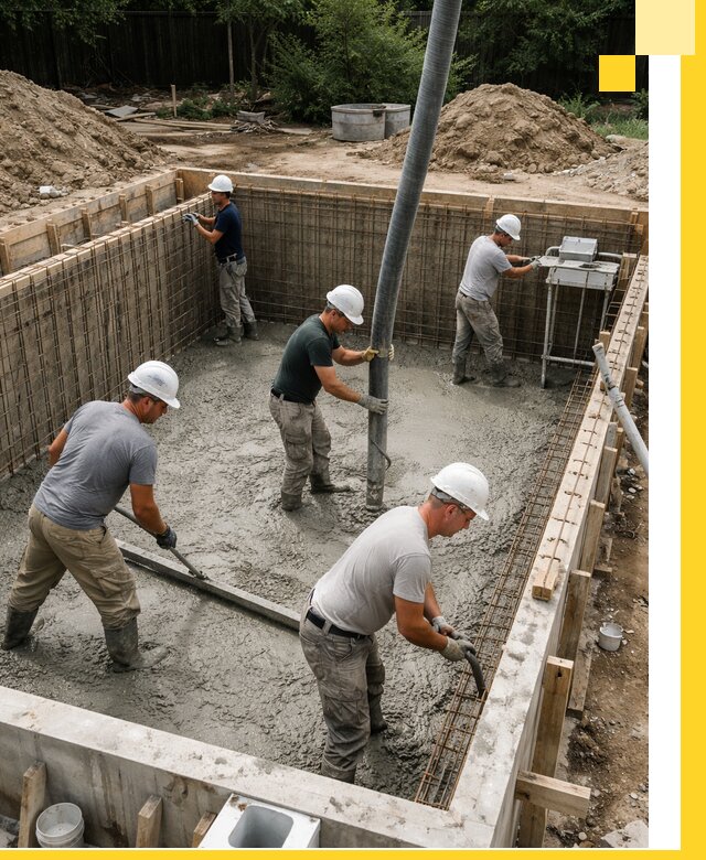 Строительство бетонных бассейнов под ключ в Севастополе