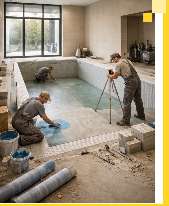 Проект и строительство закрытых бассейнов в Севастополе под ключ