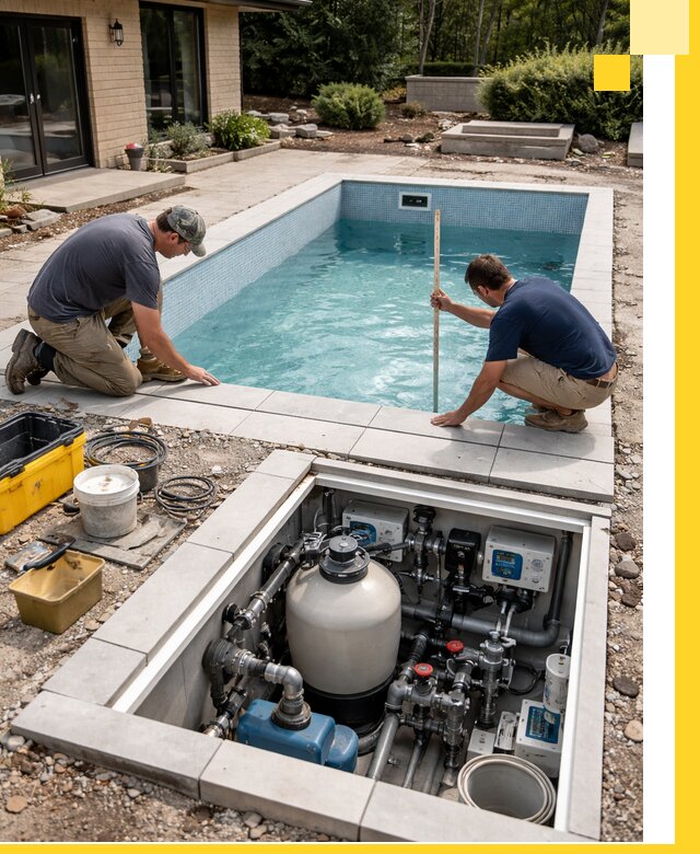 Строительство качественных домашних бассейнов под ключ в Севастополе