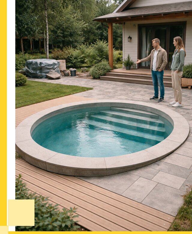 Бассейн на даче под ключ в Севастополе от 206420 р., ЭриданСев