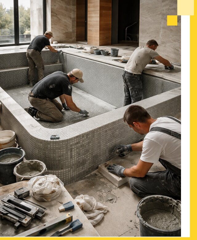 Строительство и установка СПА бассейнов под ключ в Севастополе