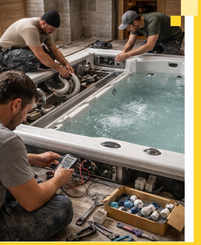 Гидромассажные бассейны под ключ в Севастополе, дизайн и монтаж