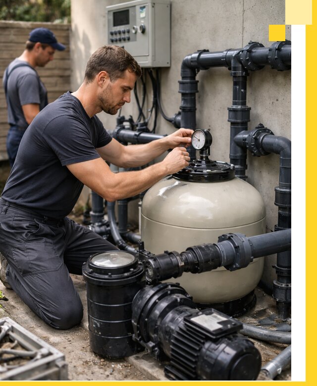 Поставка и монтаж фильтровального оборудования для бассейнов в Севастополе