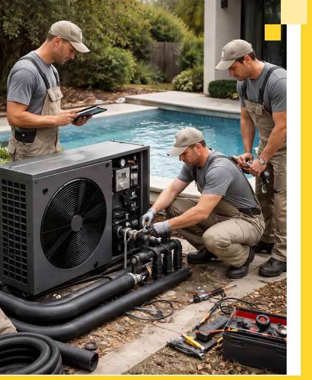 Проектирование и установка тепловых насосов для бассейнов в Севастополе