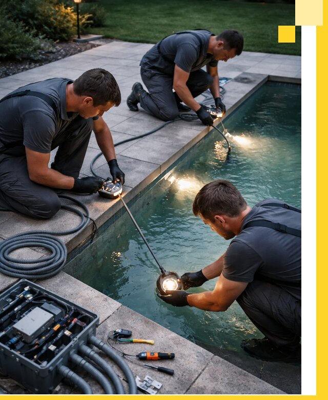 Профессиональное освещение бассейнов в Севастополе: дизайн и монтаж