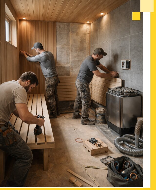 Сауны под ключ в Севастополе, проектирование, строительство, отделка