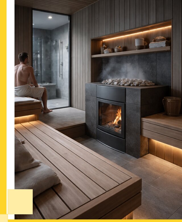 Проект сауны в частном доме в Севастополе от 36124 р. | ЭриданСев
