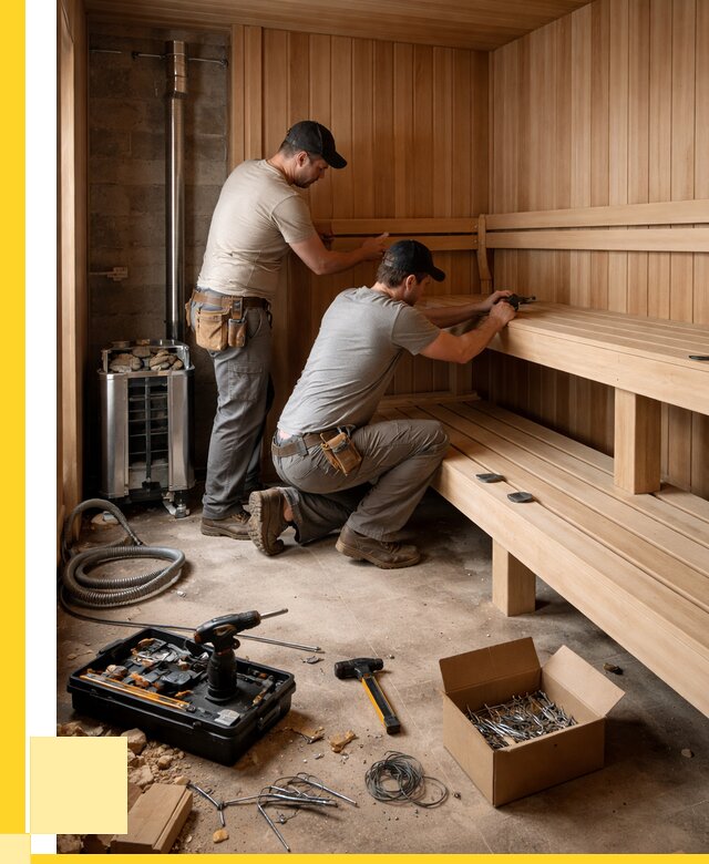 Монтаж саун под ключ в Севастополе от 123852 р. | ЭриданСев