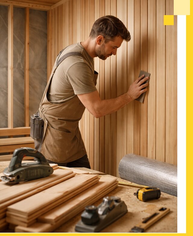 Профессиональная отделка саун и парных под ключ в Севастополе