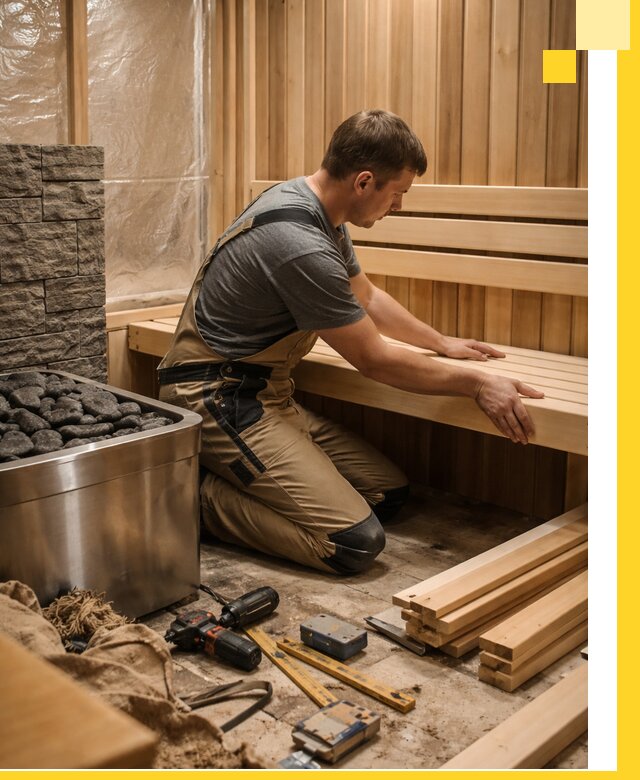 Сауны для дома под ключ с проектированием и монтажом в Севастополе