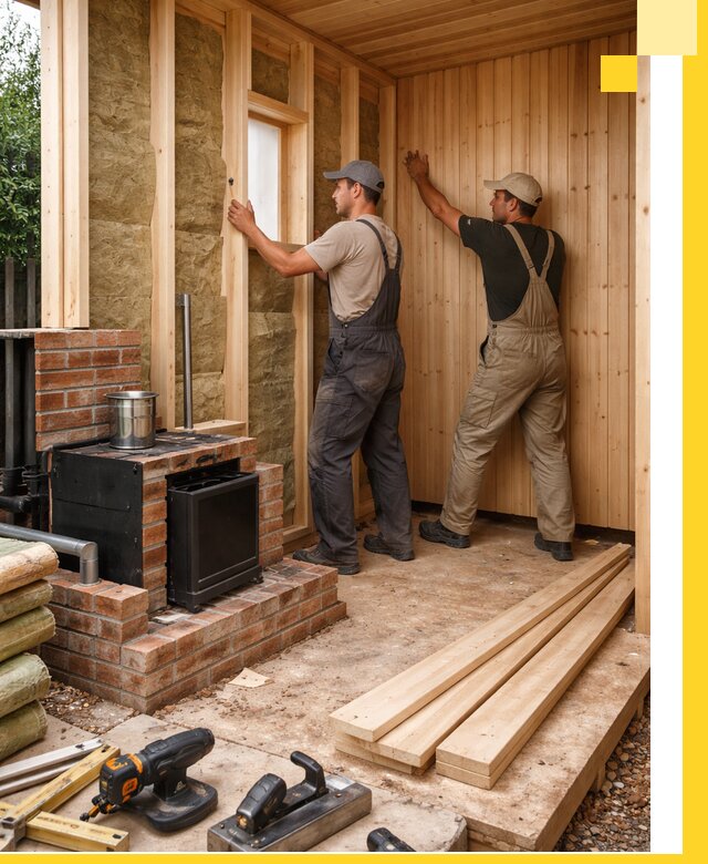 Строительство и установка дачных саун под ключ в Севастополе