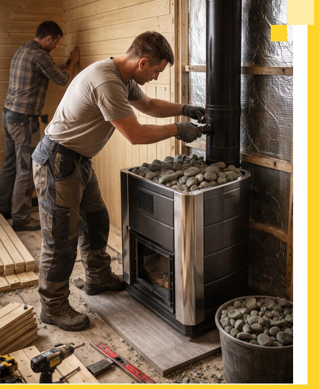 Проектирование и строительство парилок для бани в Севастополе под ключ