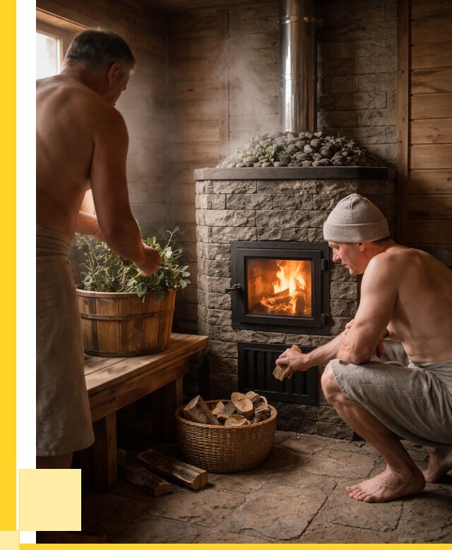 Банные печи под ключ в Севастополе от 46445 р. | ЭриданСев кирпичная