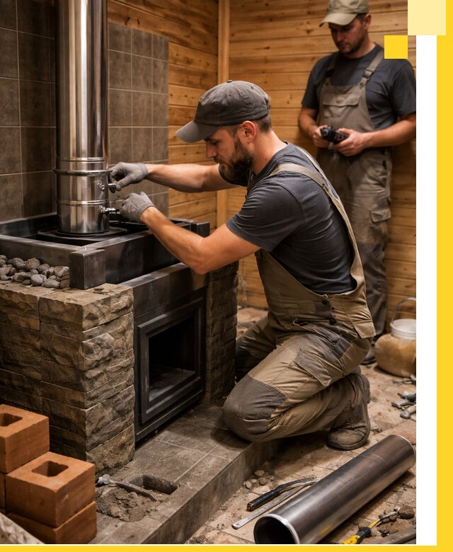 Изготовление и установка банных печей под ключ в Севастополе