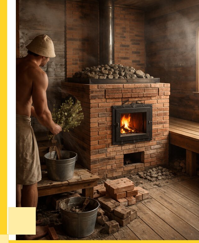 Кирпичные банные печи в Севастополе от 92889 р. | ЭриданСев