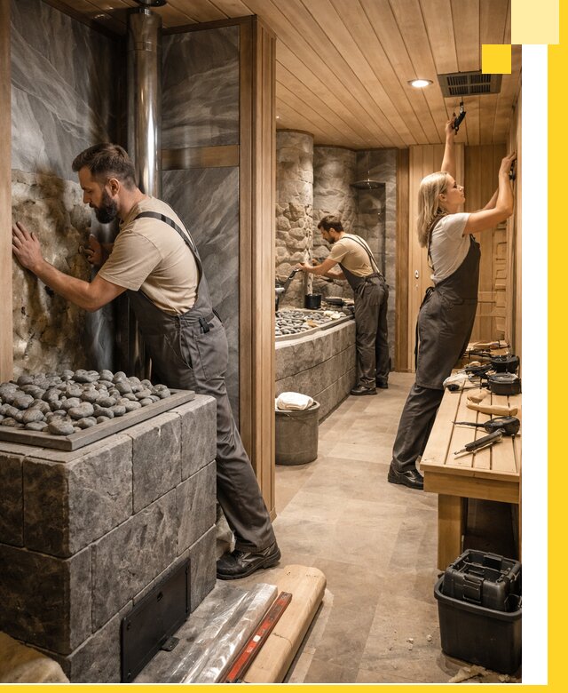 Строительство бань и SPA процедур в Севастополе под ключ и отделкой