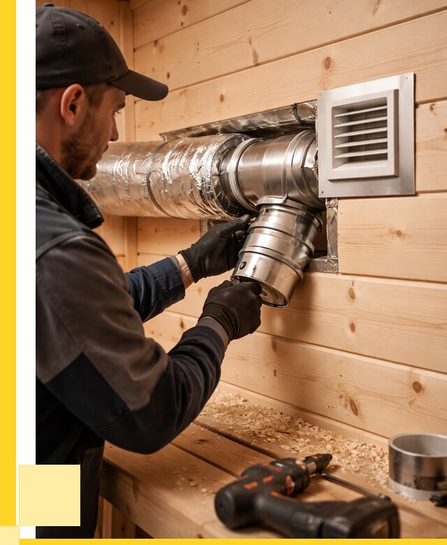 Монтаж вентиляции бани в Севастополе от 12385 р. | ЭриданСев