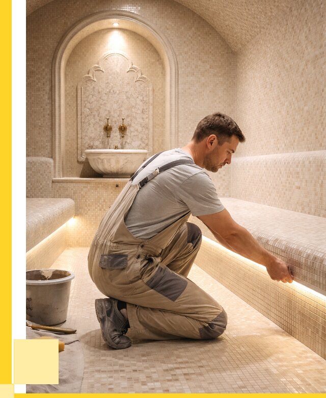 Отделка хамамов под ключ в Севастополе от 5677 р. | ЭриданСев