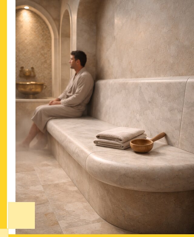 Сиденья для хамама в Севастополе под ключ от 12385 р. | ЭриданСев