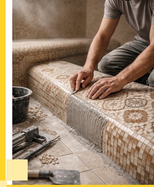 Плитка для хамама под ключ в Севастополе от 3612 р. | ЭриданСев